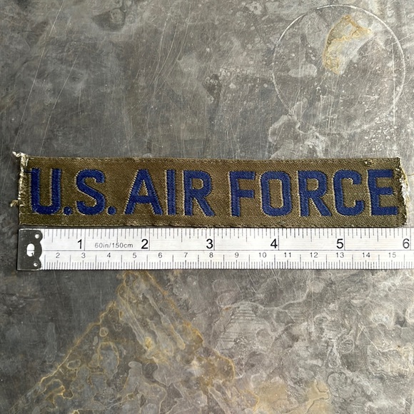 U.S. AIR FORCE ‘olive green’ Tape Patch - Picture 7 of 10